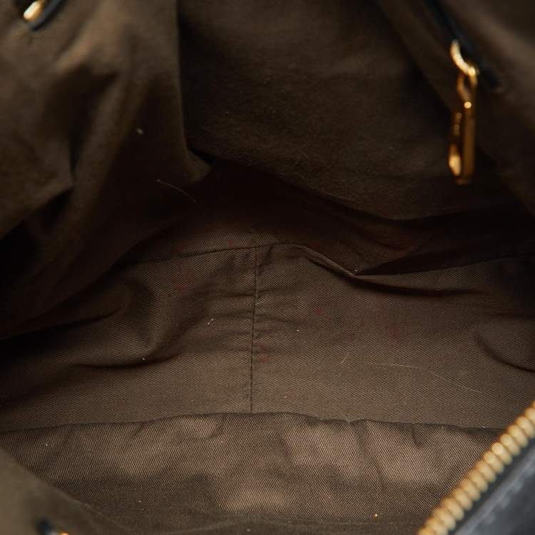 Pre Owned Chloe Black Leather Large Marcie Satchel