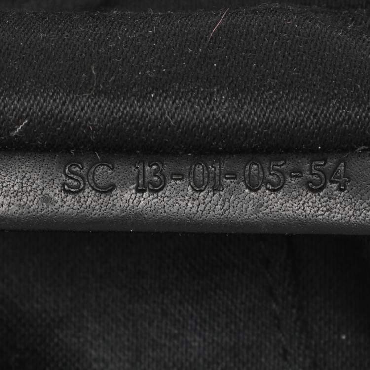 Pre Owned Chloe Black Suede Embellished Clutch