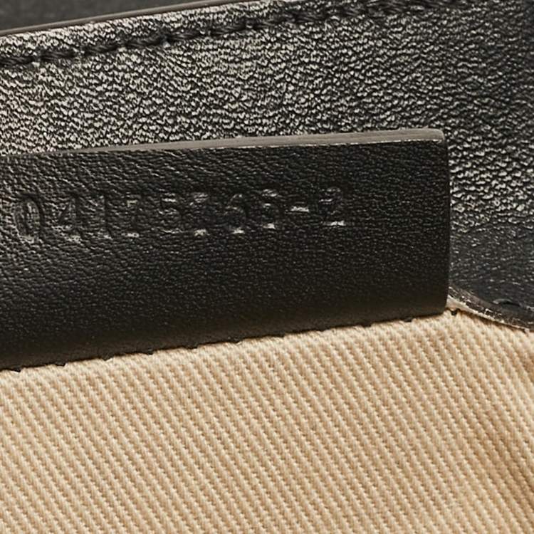 Pre Owned Chloe Black Leather and Suede Mini Faye Daye Backpack