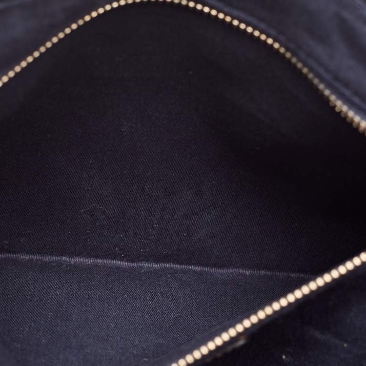 Pre Owned Chloe Navy Blue Canvas Baby Changing Tote