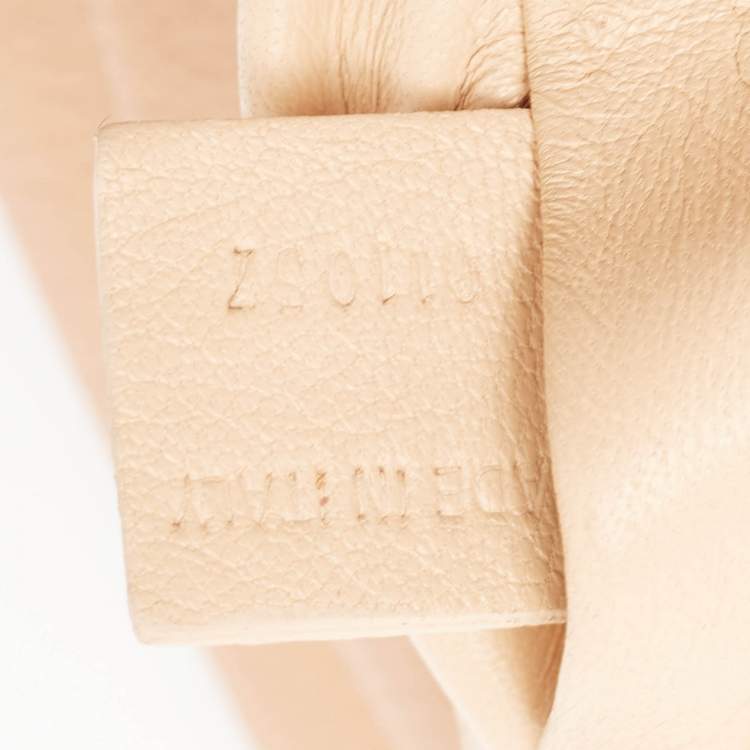 مملوكة مسبقًا Chloe Peach Leather Medium Elsie Shoulder Bag