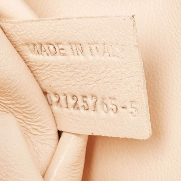 Pre Owned Chloe Light Blue Leather Large Elsie Shoulder Bag