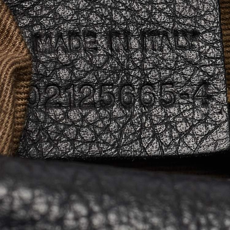 Pre Owned Chloe Black Leather Medium Marcie Shoulder Bag