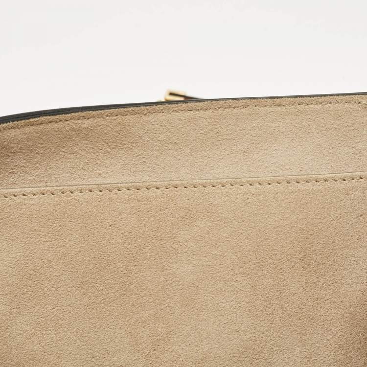Pre Owned Chloe Brown Leather Large Drew Shoulder Bag