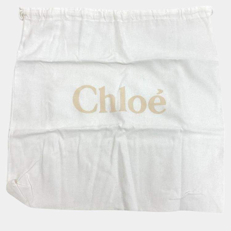 Pre Owned Chloe Orange Dahlia Handbag