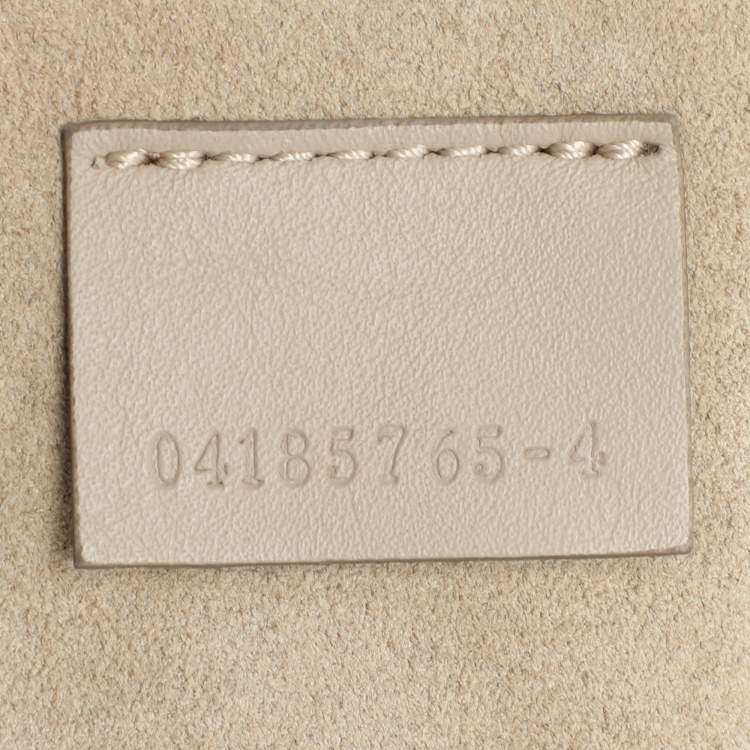 Pre Owned Chloe Beige Leather Drew Bijou Crossbody Bag