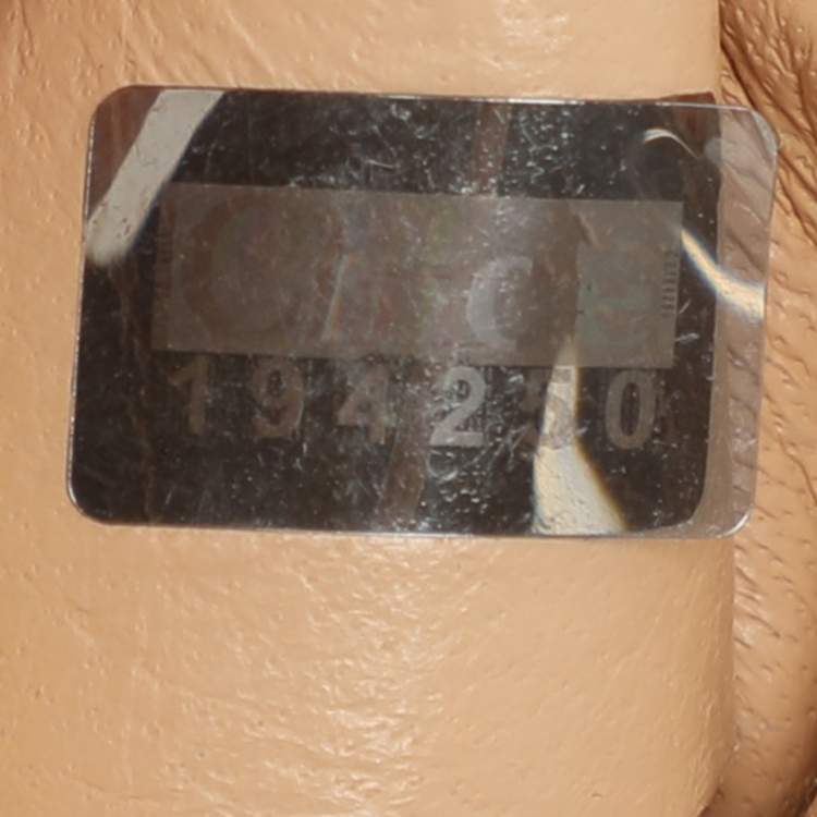 Pre Owned  Chloe Brown Leather Medium Elsie Chain Shoulder Bag