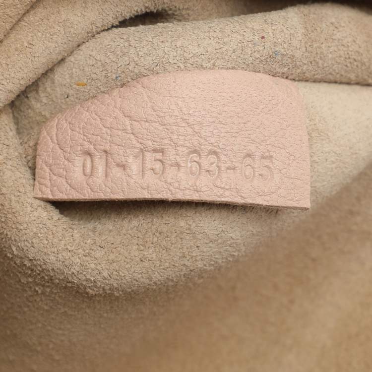 Pre Owned Chloe Beige Leather Small Drew Shoulder Bag