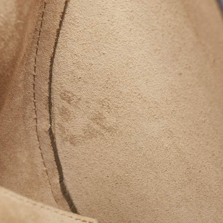 Pre Owned Chloe Blue Leather Medium Drew Shoulder Bag