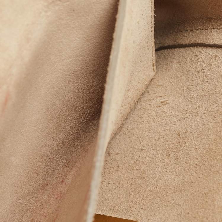 Pre Owned Chloe Beige Leather Small Drew Shoulder Bag