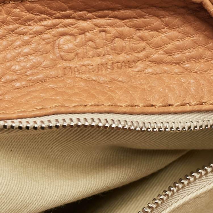 Pre Owned Chloe Brown Leather Medium Paddington Satchel