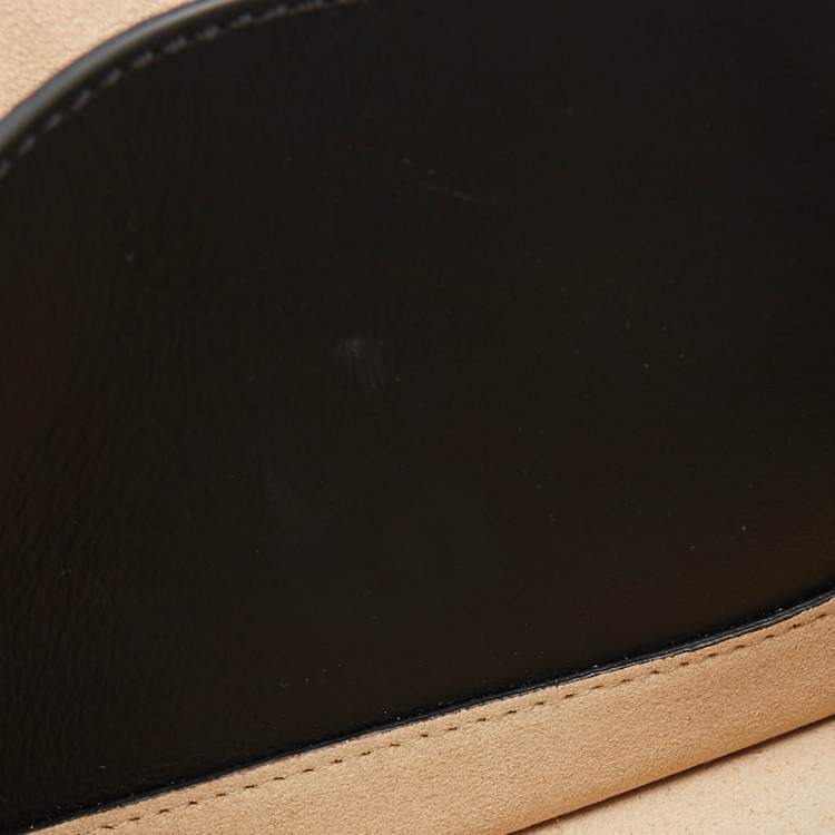 Pre Owned Chloe Black Leather Drew Bijou Clutch Bag