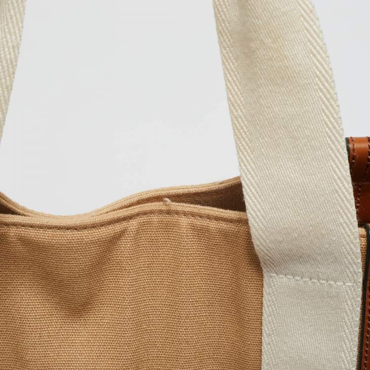 Pre Owned Chloe Brown Canvas Changing/Diaper Bag