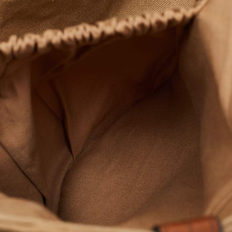 Pre Owned Chloe Brown Canvas Changing/Diaper Bag
