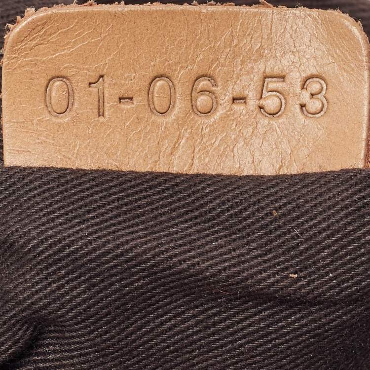 Pre Owned Chloe Dark Brown Leather Medium Paddington Satchel