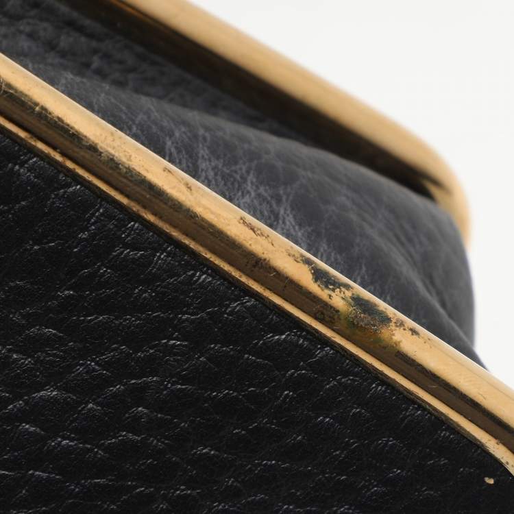 Pre Owned Chloe Black Leather Small Sally Shoulder Bag