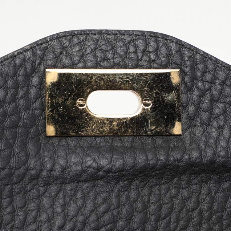 Pre Owned Chloe Black Leather Small Sally Shoulder Bag