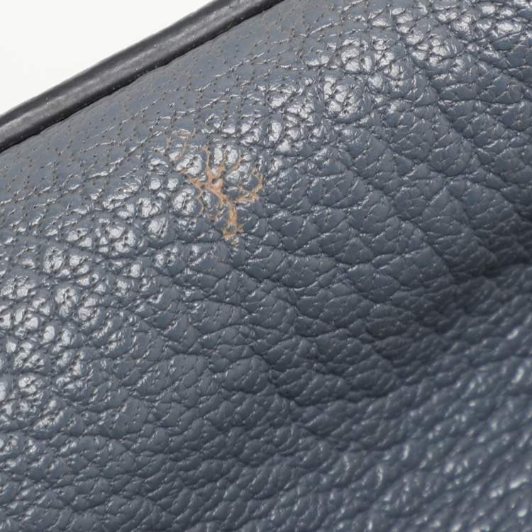 Pre Owned Chloe Grey Leather Small Elsie Shoulder Bag