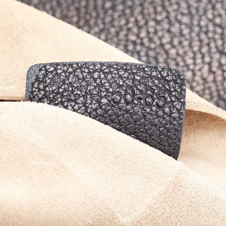 Pre Owned Chloe Black Grained Leather Drew Fold Over Clutch