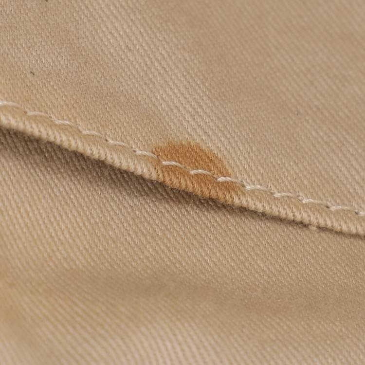 Pre Owned Chloe Beige/Peach Calf Hair and Suede Chain Shoulder Bag