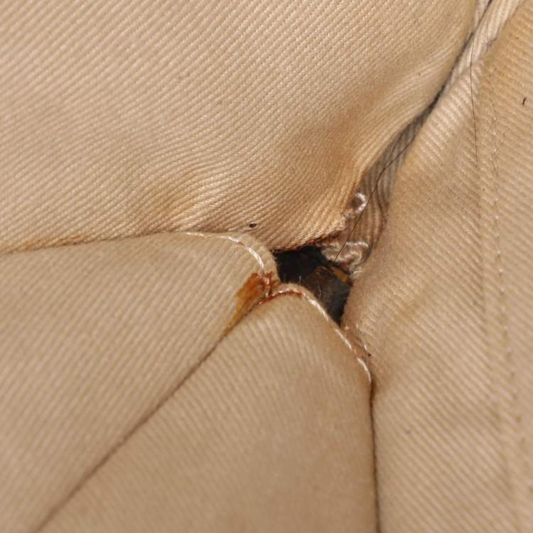 Pre Owned Chloe Beige/Peach Calf Hair and Suede Chain Shoulder Bag