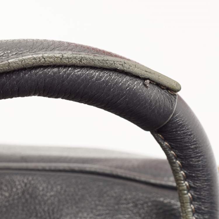 Pre Owned Chloe Navy Blue Leather Medium Paddington Satchel