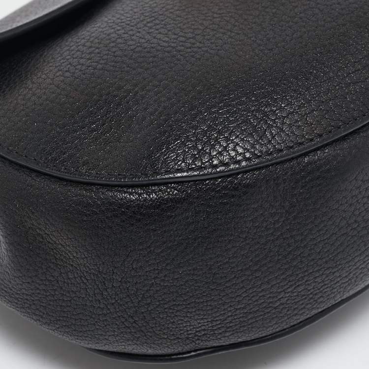 Pre Owned Chloe Black Leather Medium Drew Shoulder Bag