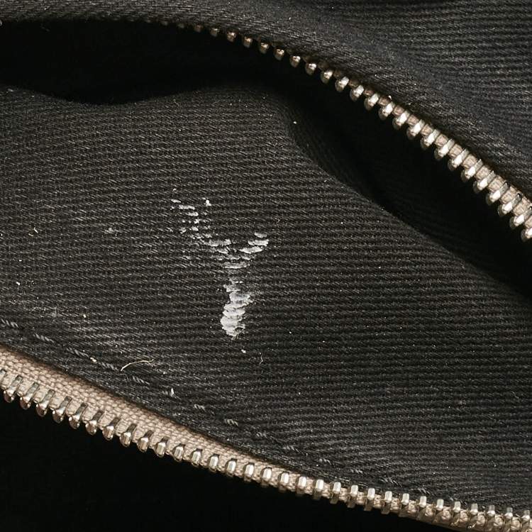 Pre Owned Chloe Black Quilted Patent Leather Bay Satchel