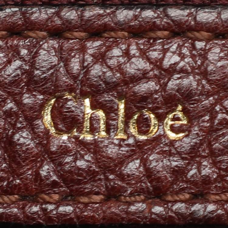Pre Owned Chloe Multicolor Leather Pocket Satchel