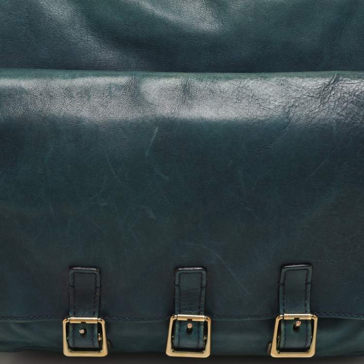 Pre Owned Chloe Multicolor Leather Pocket Satchel