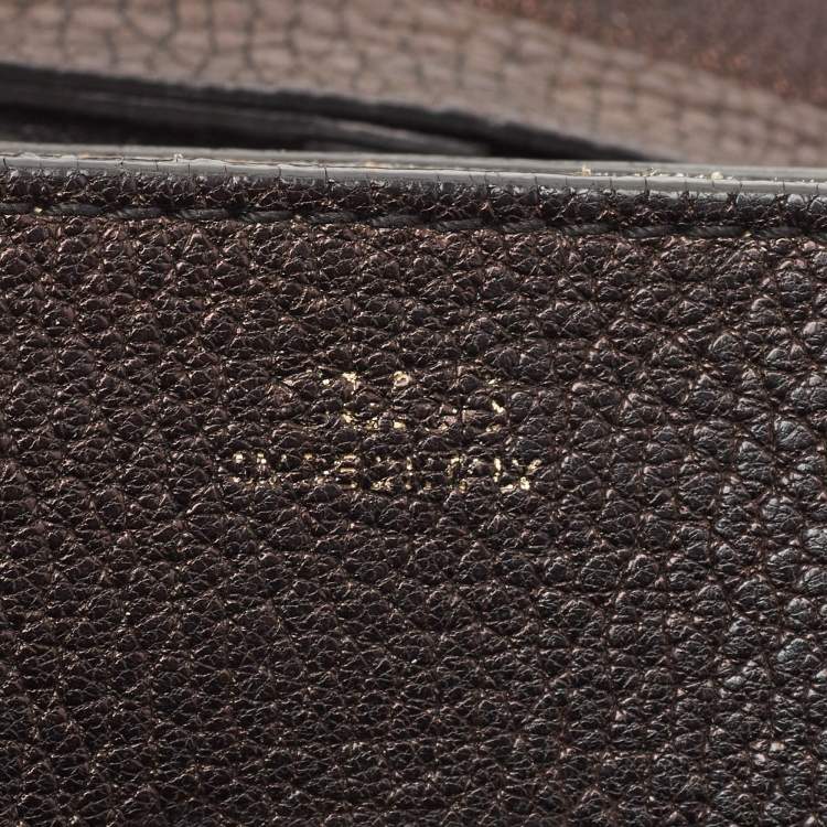 Pre Owned Chloé Black Leather Mini Drew Chian Shoulder Bag