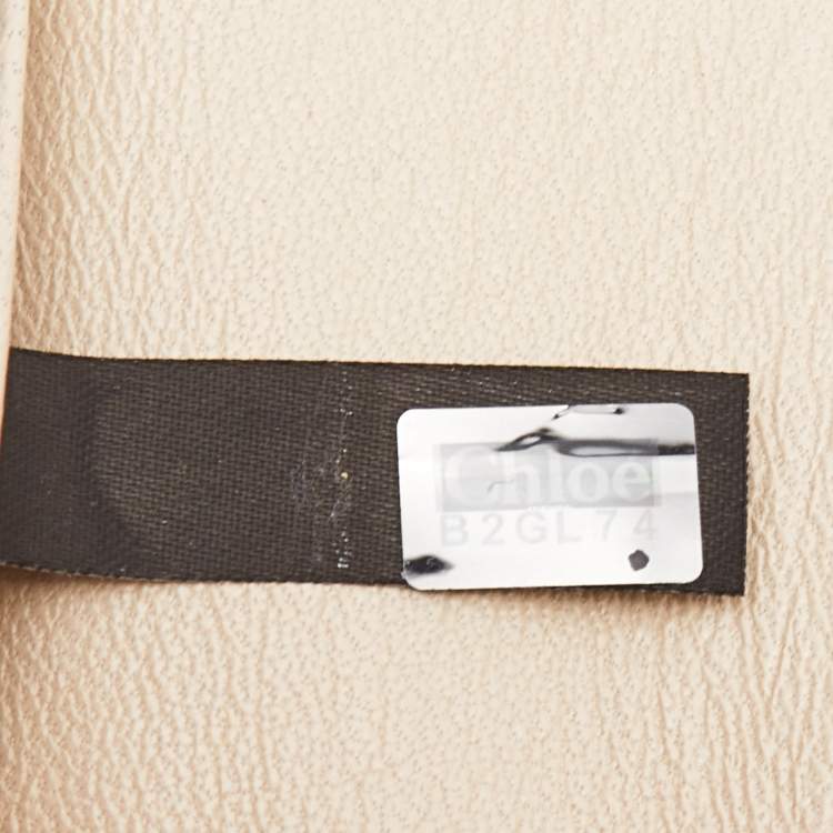 Pre Owned Chloe Multicolor Leather Envelope Continental Wallet