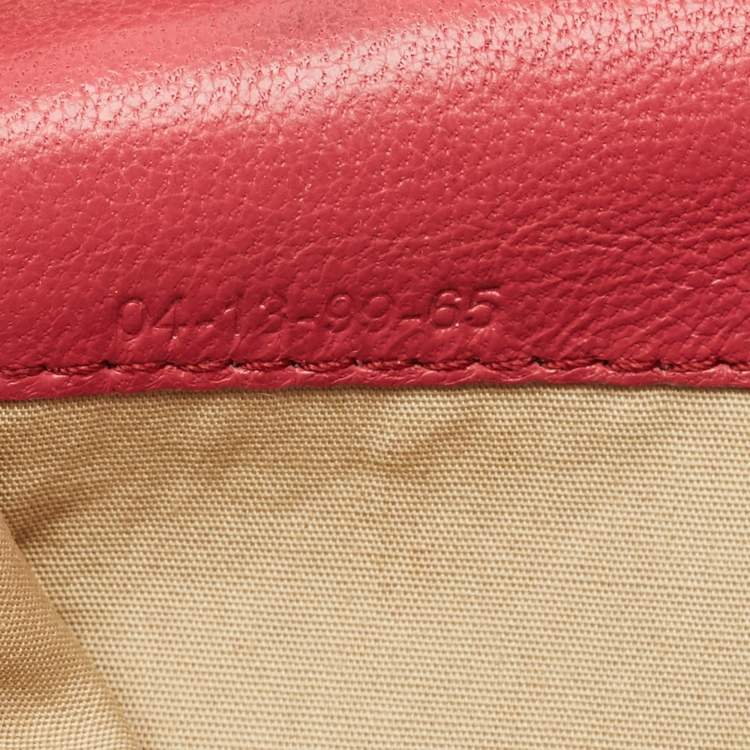 Pre Owned Chloe Multicolor Leather Envelope Flap Chain Clutch