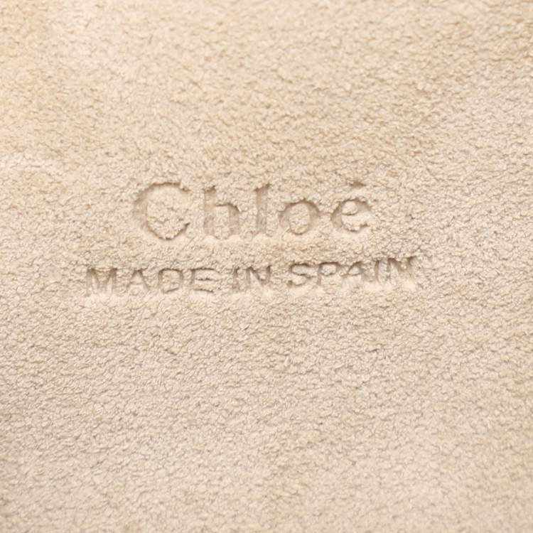 مملوكة مسبقًا Chloé Brown Leather and Suede Mini Faye Crossbody Bag