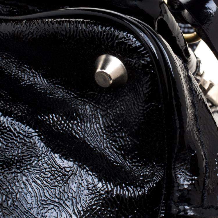 Pre Owned Chloe Black Patent Leather Betty Bag