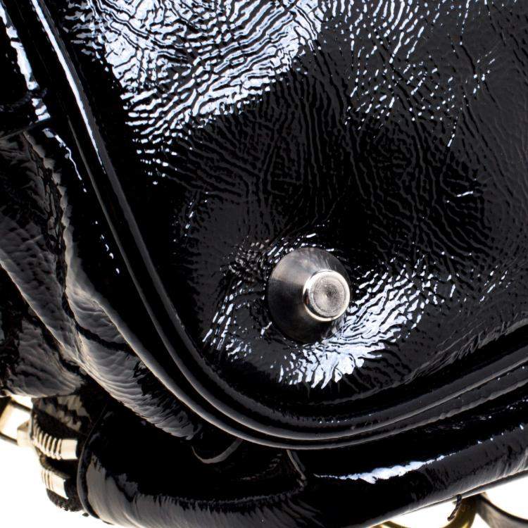 Pre Owned Chloe Black Patent Leather Betty Bag
