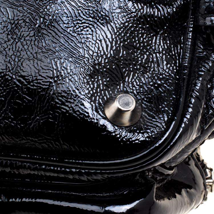 Pre Owned Chloe Black Patent Leather Betty Bag