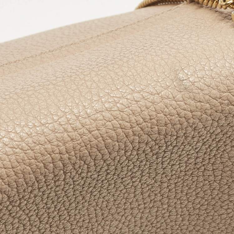 Pre Owned Chloe Light Beige Medium Drew Shoulder Bag
