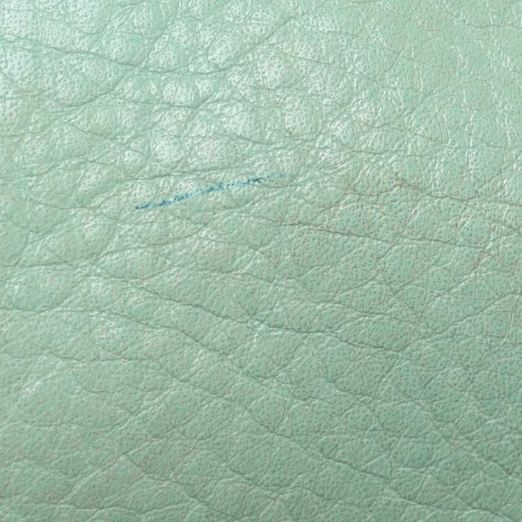 Pre Owned Chloe Green Leather Crossbody Bag