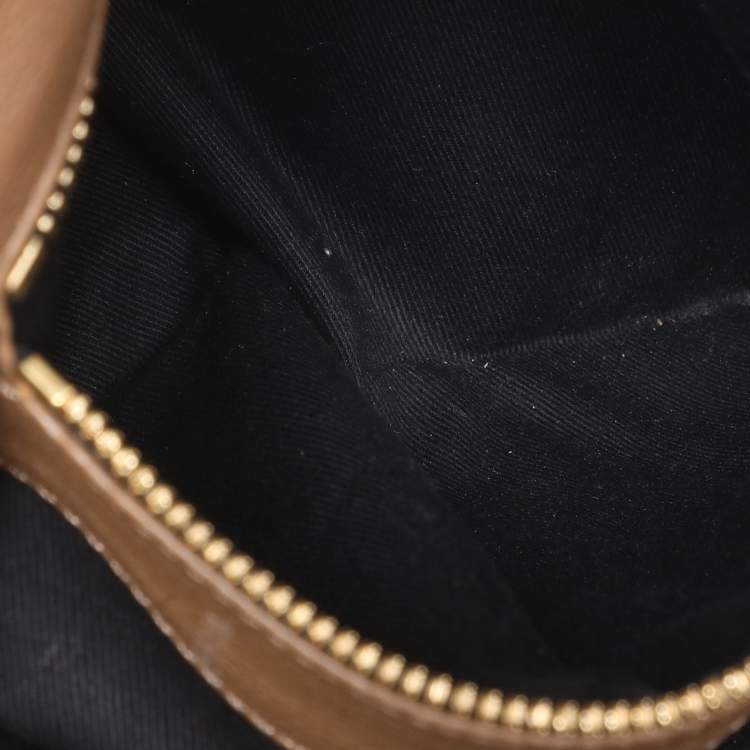 Pre Owned Chloe Brown Leather Carryall Satchel