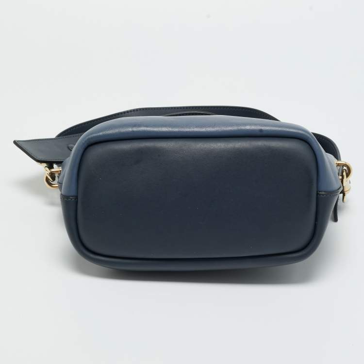 Pre Owned Chloe Bicolor Leather Small Baylee Tote