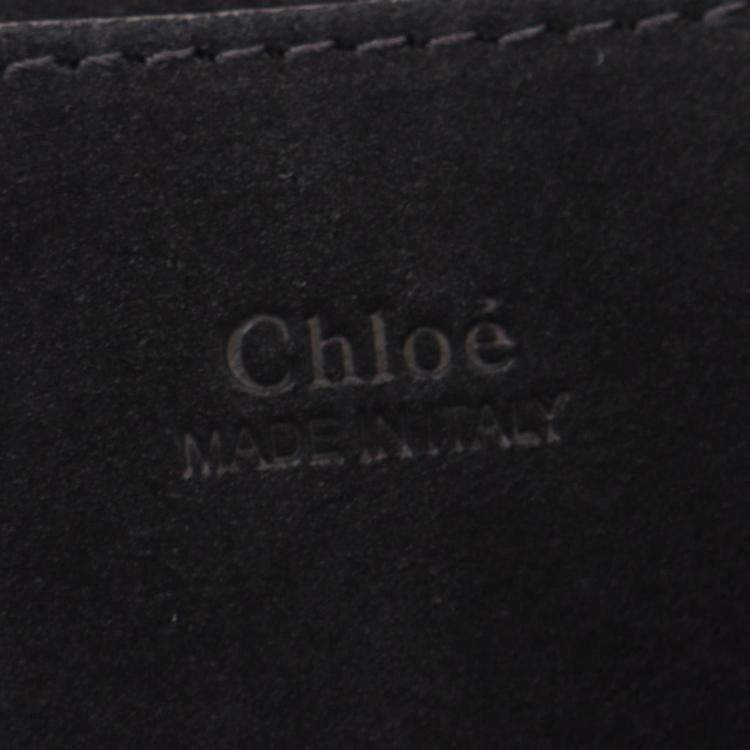 Pre Owned Chloe Ride Shoulder Bag Leather Black
