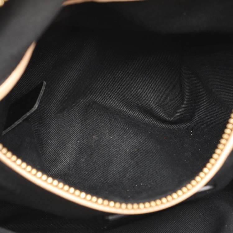 Pre Owned Chloe Black Leather Medium Paraty Shoulder Bag