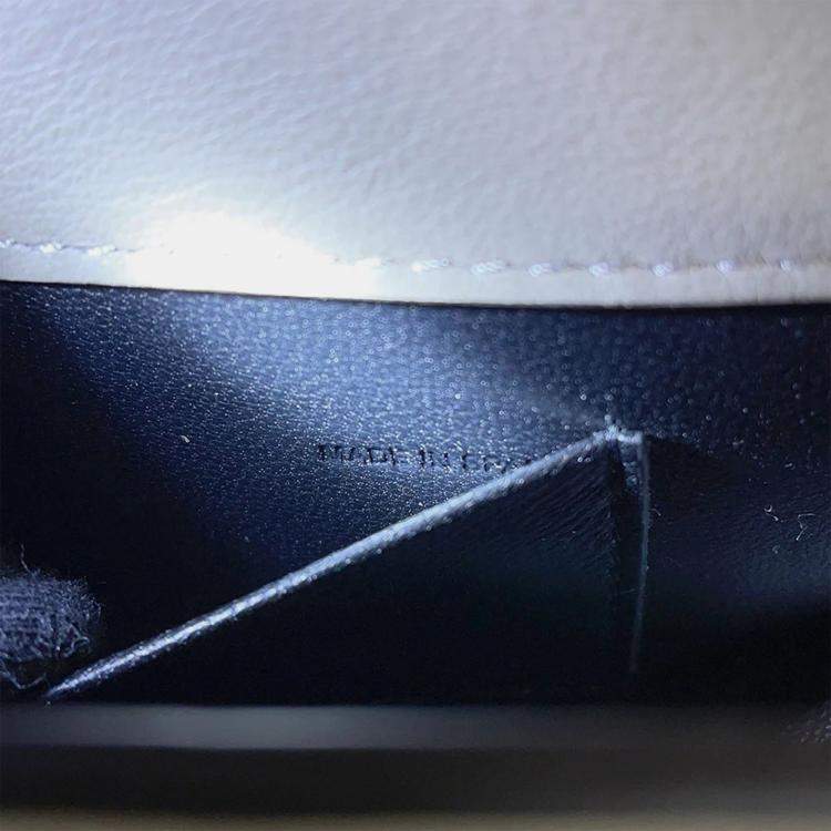 Pre Owned Chloe Nile Minaudiere 2-Way Bag Gray Leather