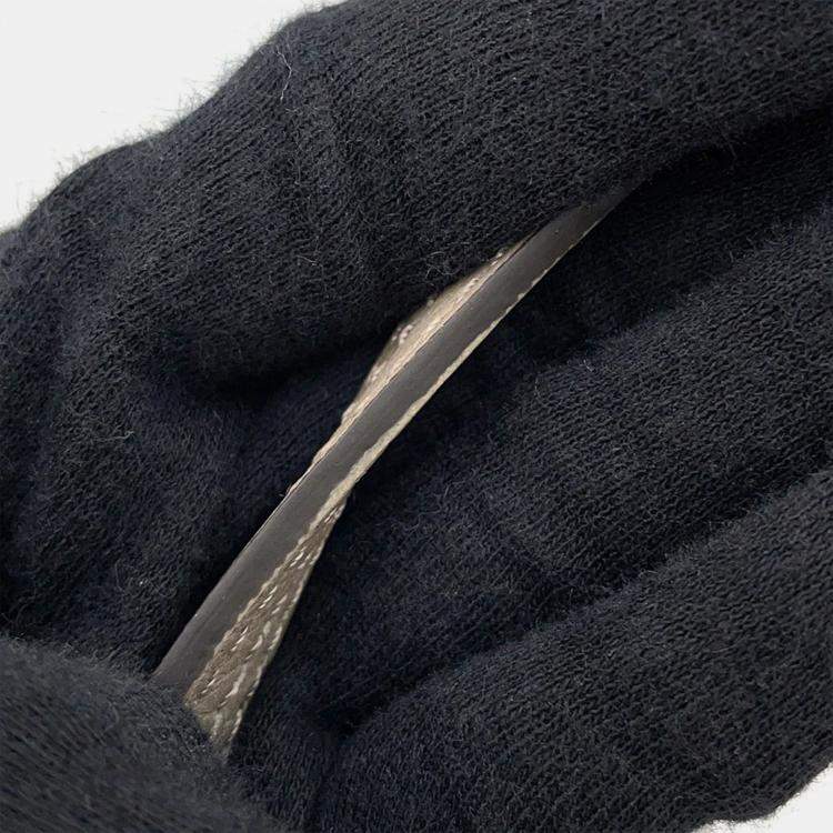 Pre Owned Chloe Nile Minaudiere 2-Way Bag Gray Leather