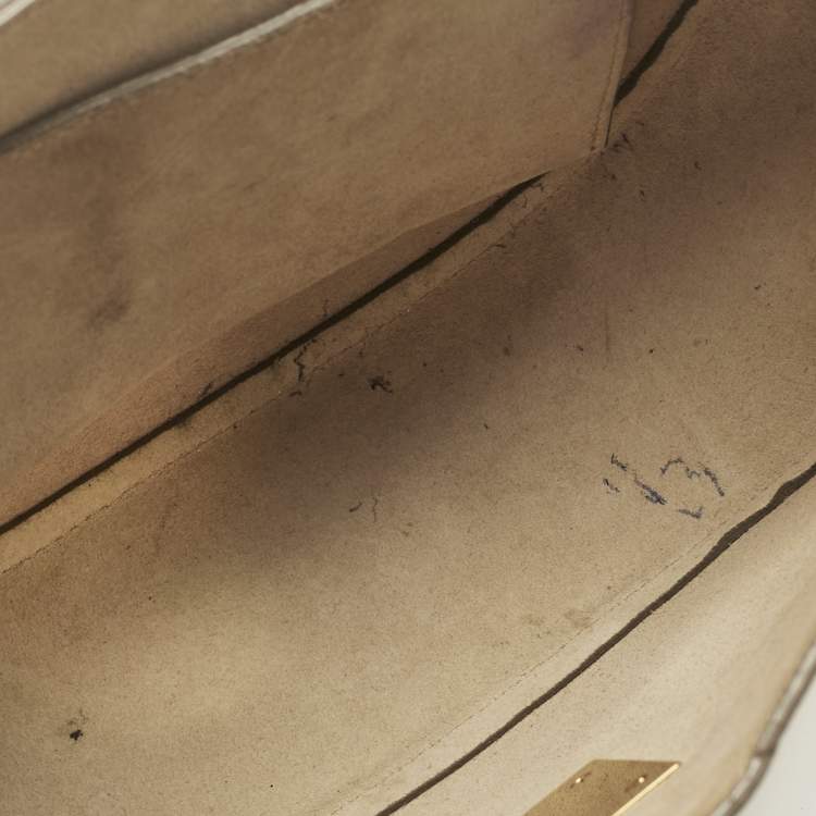 Pre Owned Chloe Pink Leather Medium Drew Shoulder Bag