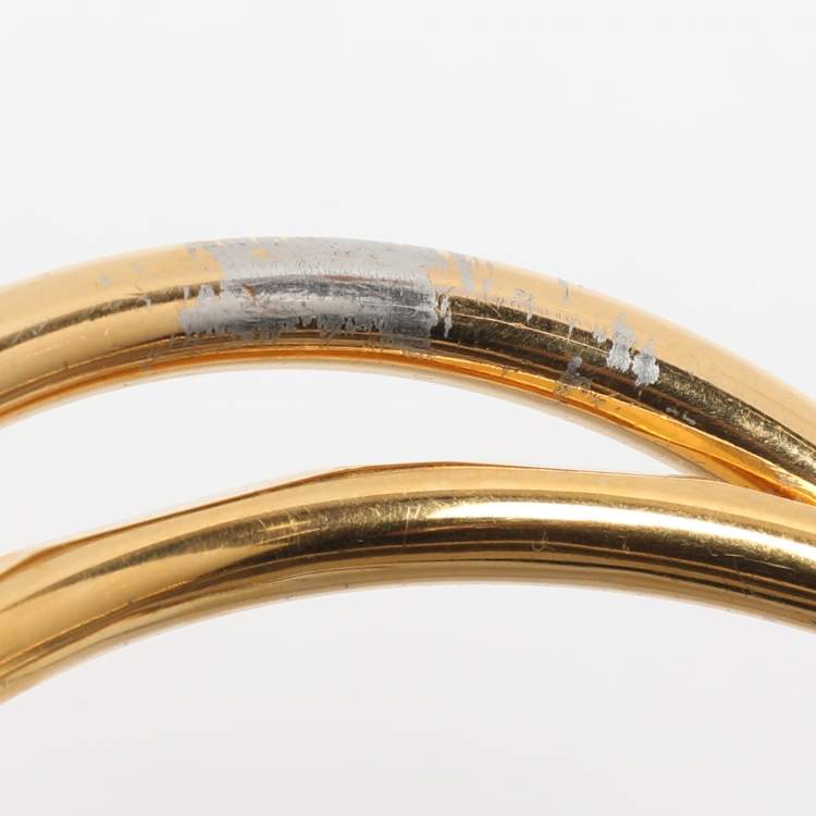 Pre Owned Chloe Grey Leather and Suede Small Pixie Round Crossbody Bag