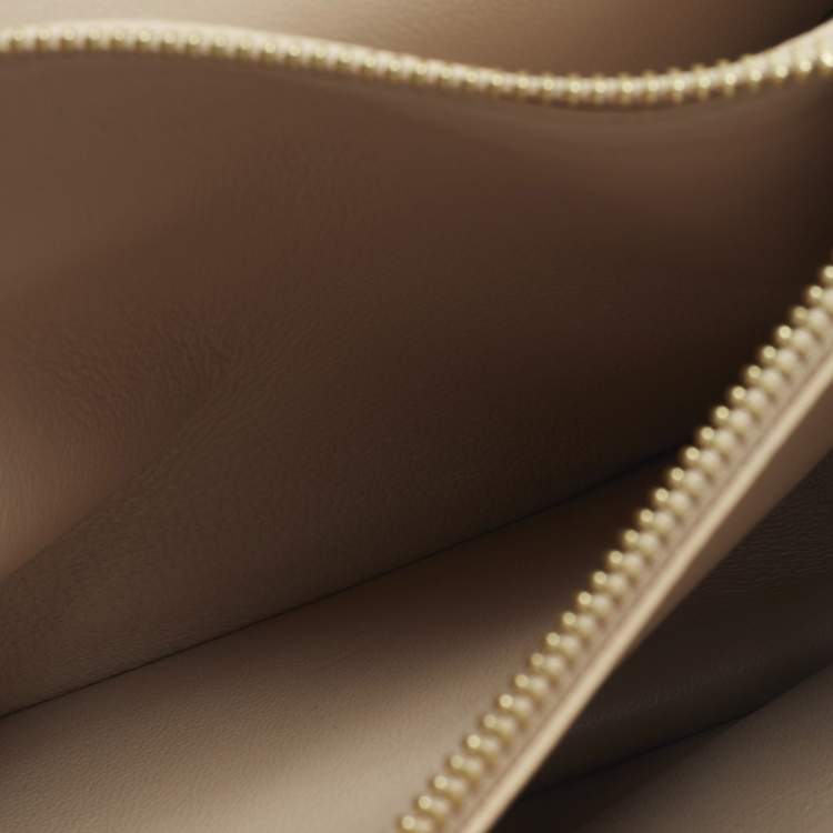 Pre Owned Chloe Mily Orange Leather and Suede Shoulder Bag