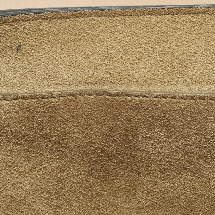 Pre Owned Chloe Drew Medium Brown/Yellow Leather Shoulder Bag