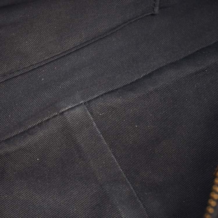 Pre Owned Chloe Paraty Medium Black Leather Shoulder Bag